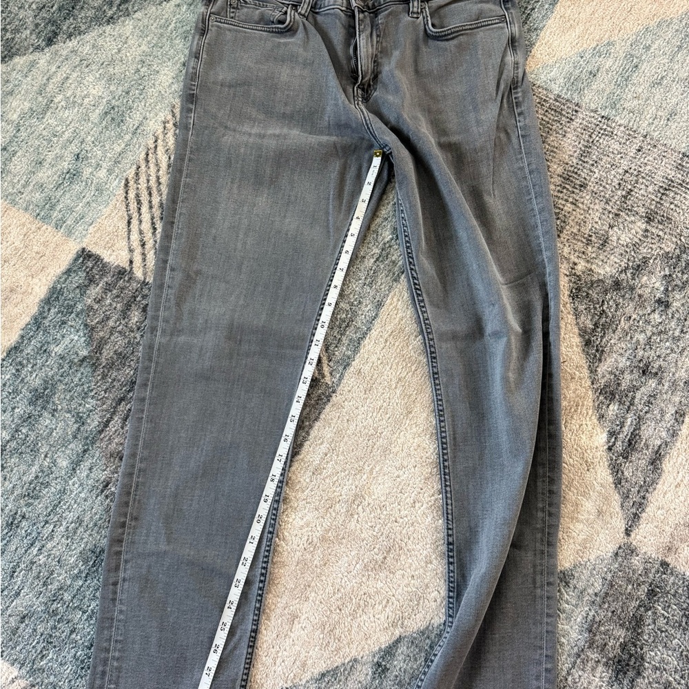 Banana Republic Gray Slim Straight Jeans
